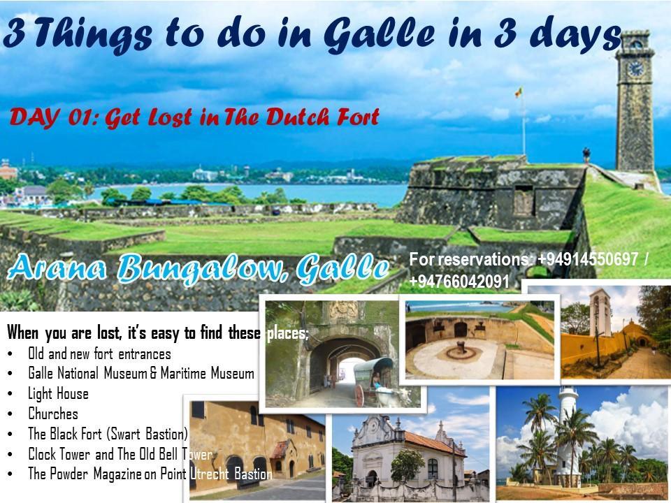 Arana Bungalow Galle Luaran gambar